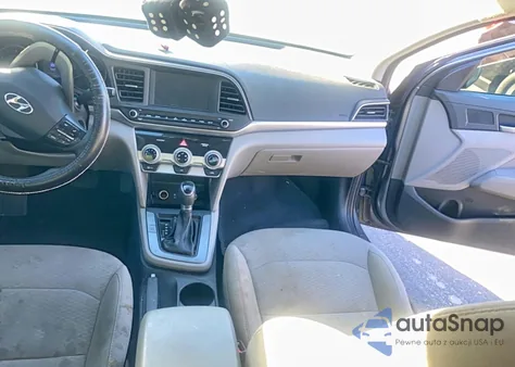 2019 Hyundai Elantra Sel z USA, uszkodzony, nr VIN 5NPD84LF6KH443843